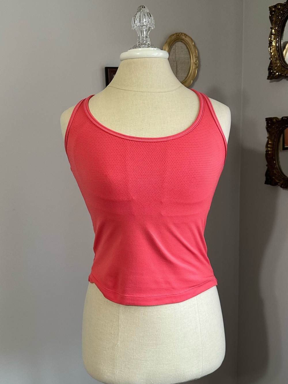 Vintage Nike Pink Coral Dri-FIT Racerback Tank